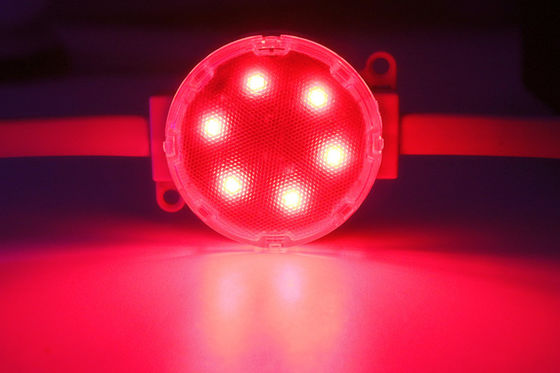 زاویه پرتو 160 درجه 1.5 وات 24 ولت IP67 50 میلی متر RGB LED پیکسل