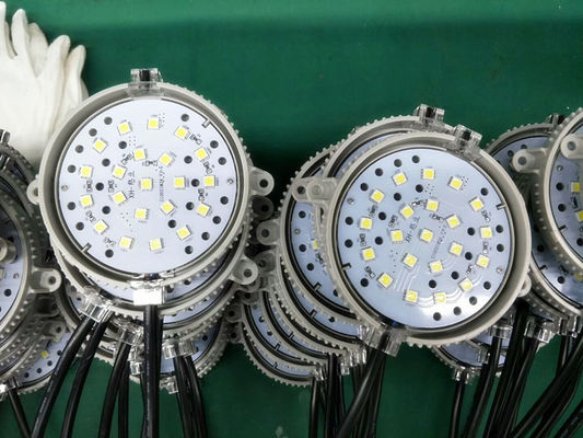 IP65 ضد آب Full Color 100MM 5W 24V RGB LED Pixel