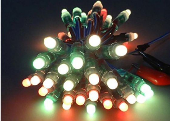 Miracle Bean 12mm 0.3W RGB WS2811 1903 Digital Pixel DC5V Led Pixel Light برای دکوراسیون کریسمس