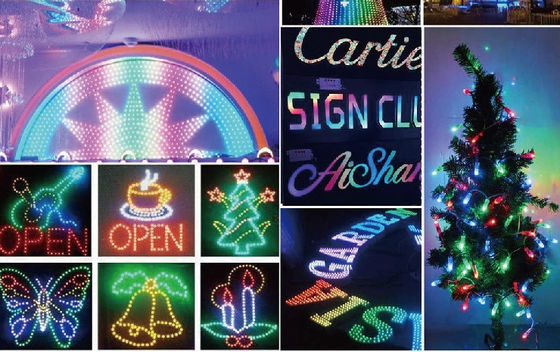 12mm Miracle Bean 1903 12mm Rgb Pixel Programmable Rgb Led Christmas Lights Ws2811 1903 Led Pixel Light Rgb Led Modules