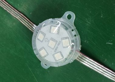 DC 24V IP67 برنامه نویسی ماژول RGB LED پیکسل برای چراغ روشنایی لوحه