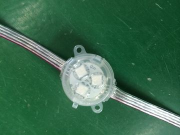 DC 24V 9MM تک رنگ LED پیکسل تبلیغاتی ماژول ورود به سیستم با نگهدارنده 3pcs 5050 SMD