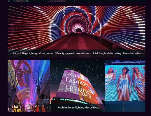 P30 P50 P60 SMD3535 Waterproof LED Mesh Display 5500nits