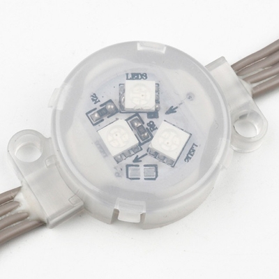 SMD5050 چراغ نقطه ای LED با قطر 30 میلی متر 3 LED / جلد شفاف IP67 ضد آب
