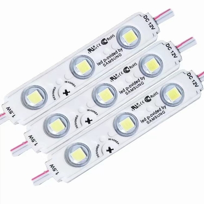 کره سامسونگ 12 ولت ماژول 3 LED 5054 5050 2835 ماژول LED تزریقی با لنز