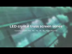 صفحه نمایش شفاف لچکدار LED شیشه ای پنجره چسبدار LED شفاف فیلم صفحه نمایش